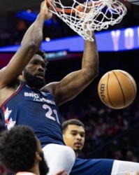 开云体育下载-现役第四位70分先生！恩比德创造历史最快70分纪录